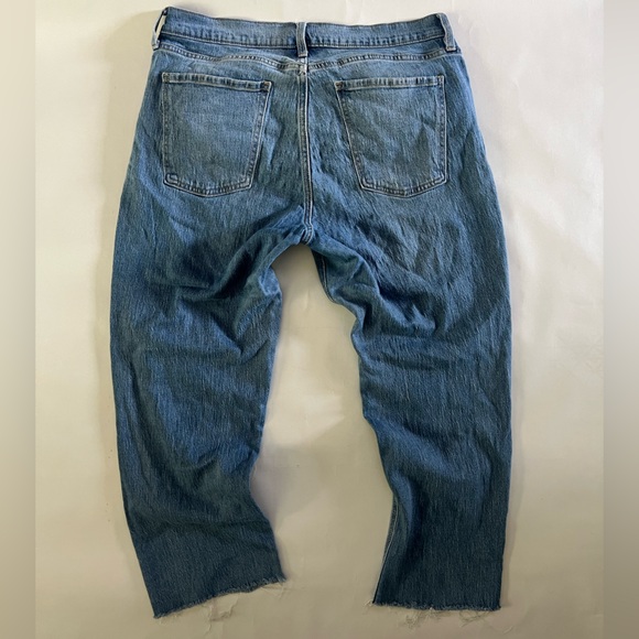 Women’s Blue Denim mid-rise Jeans, size:12 - Picture 3 of 3